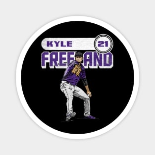 kyle freeland retro Magnet